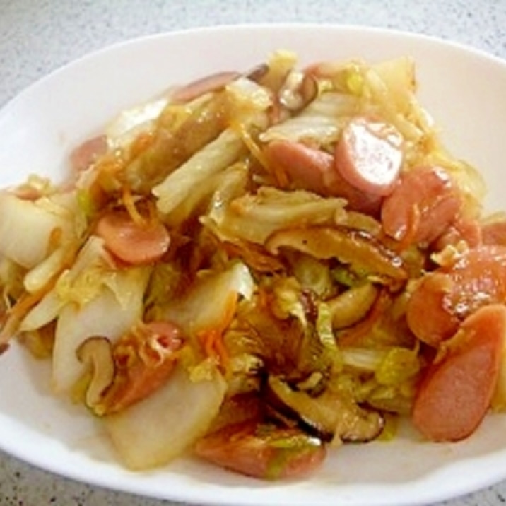 ソーセージと白菜の炒め物 レシピ 作り方 By ゆずなblue 楽天レシピ ソーセージと白菜の炒め物 レシピ 作り方 By ゆずなblue 楽天レシピ
